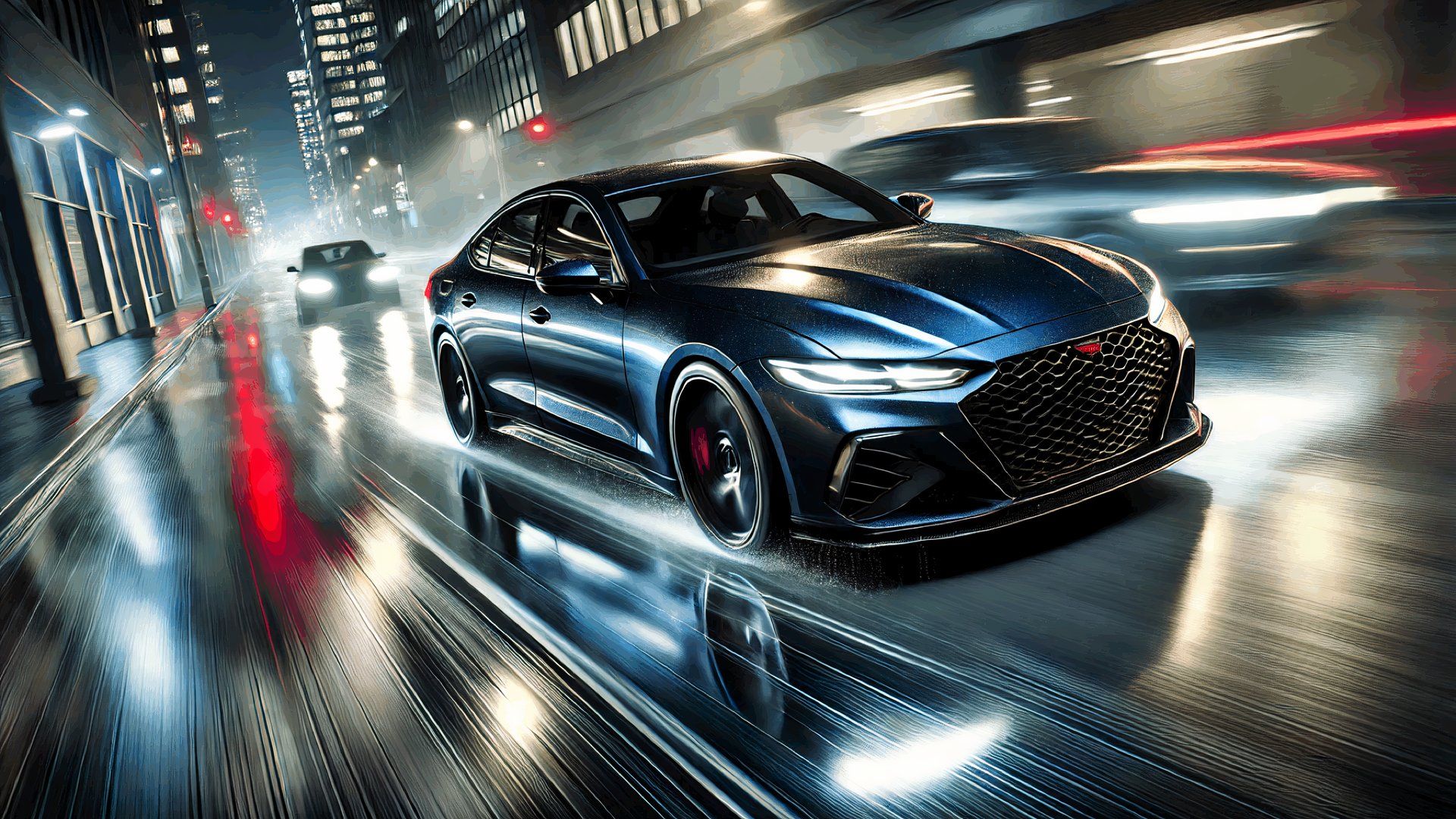 ChatGPT created performance sedan