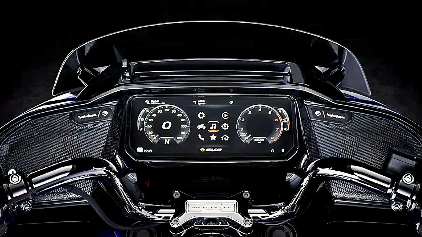 Painel de instrumentos Harley-Davidson CVO Road Glide