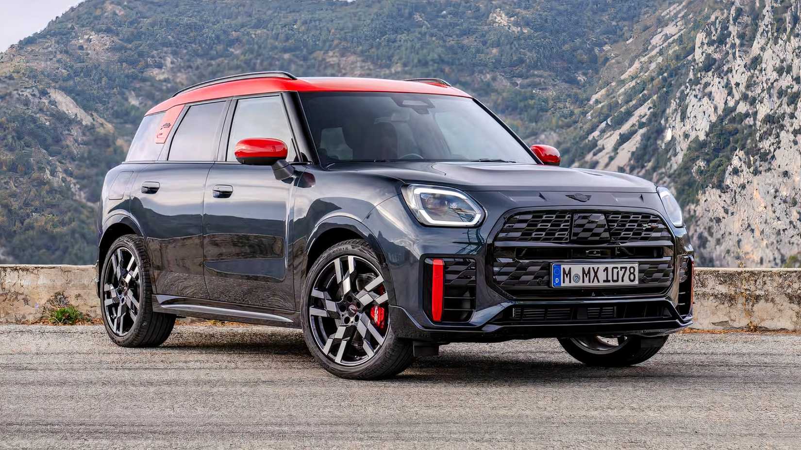 2025 Mini Countryman JCW parked