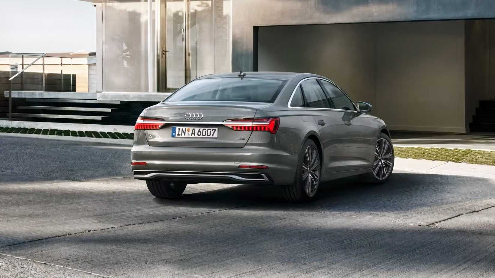 2025 Audi A6 in gray parked
