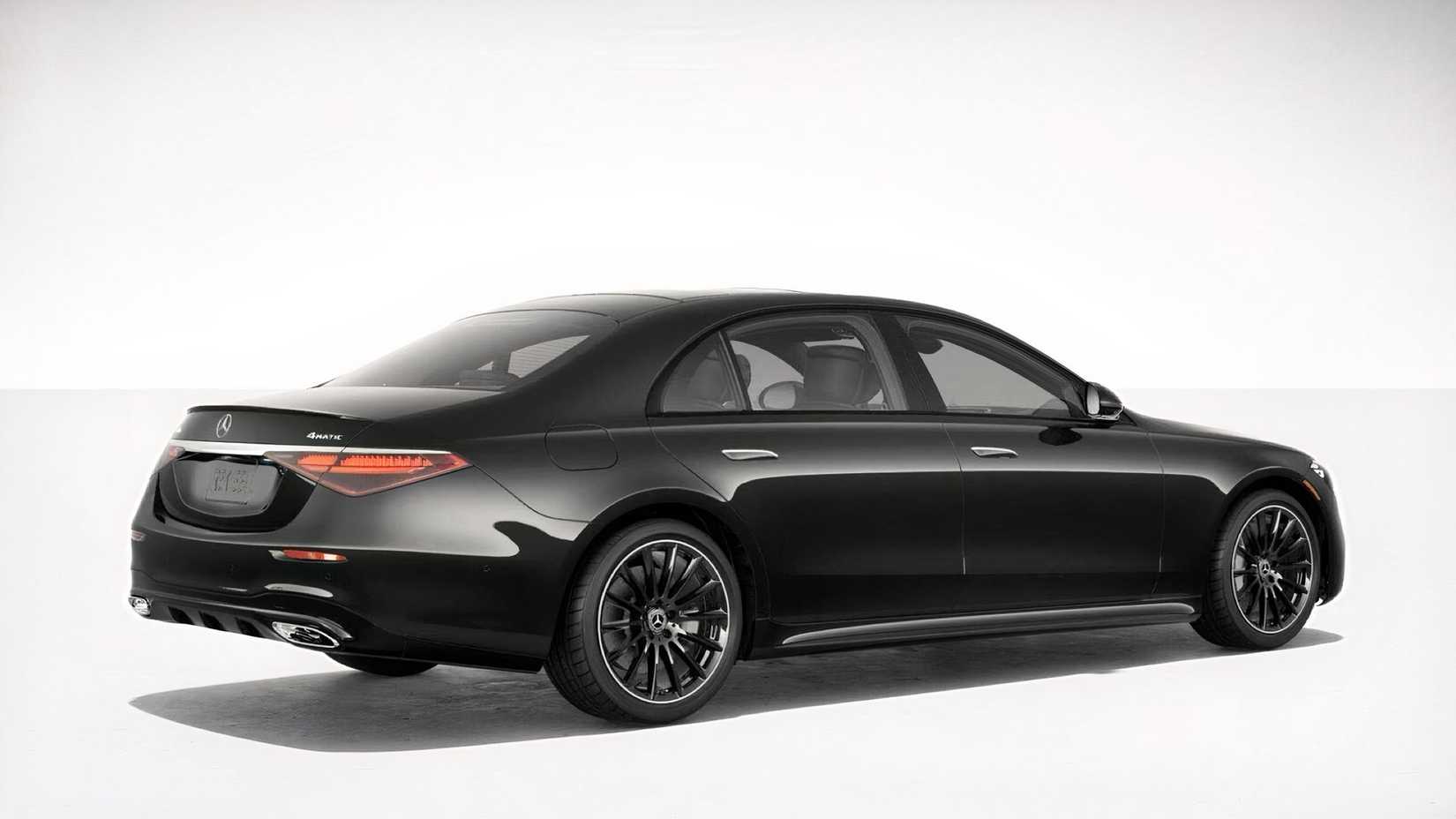 2025 Mercedes-Benz S 580 4MATIC in black