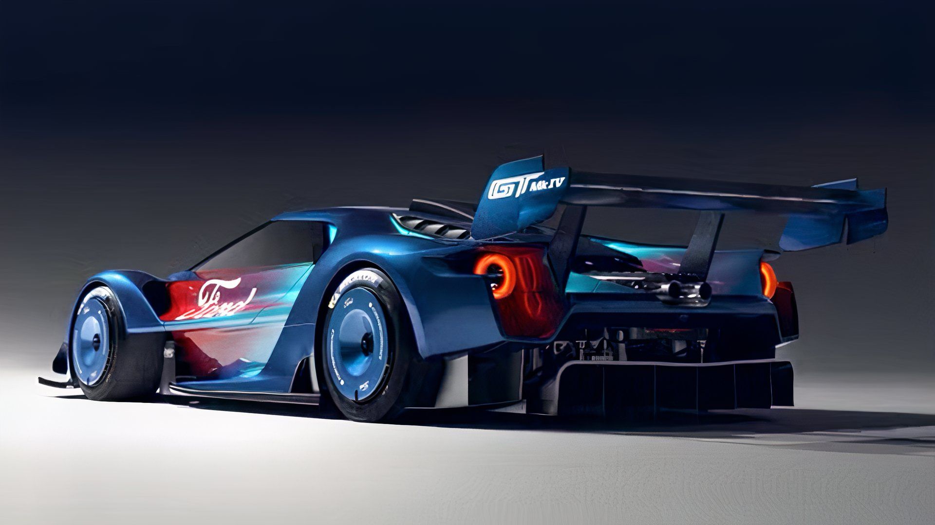 2023 Ford GT Mk IV parked