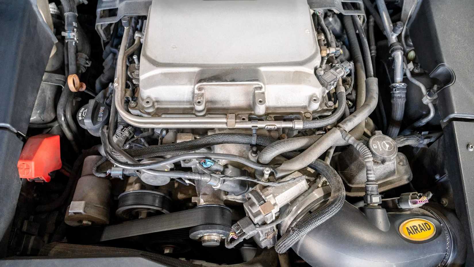 2010 Cadillac CTS-V engine bay