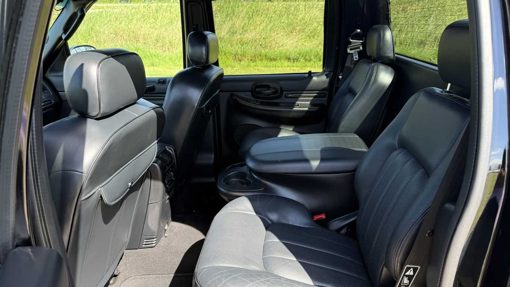 Interior of the 2002 Lincoln Blackwood