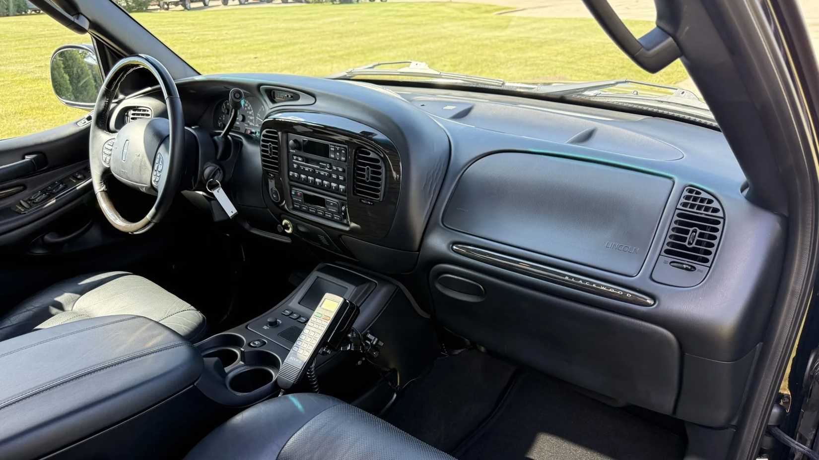 Interior of the 2002 Lincoln Blackwood
