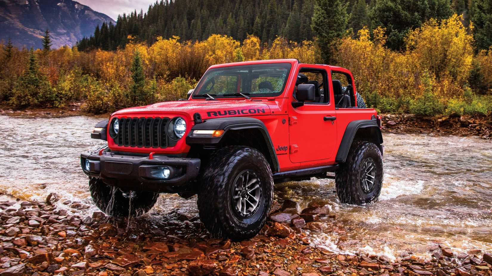 Jeep Wrangler Rubicon off-roading