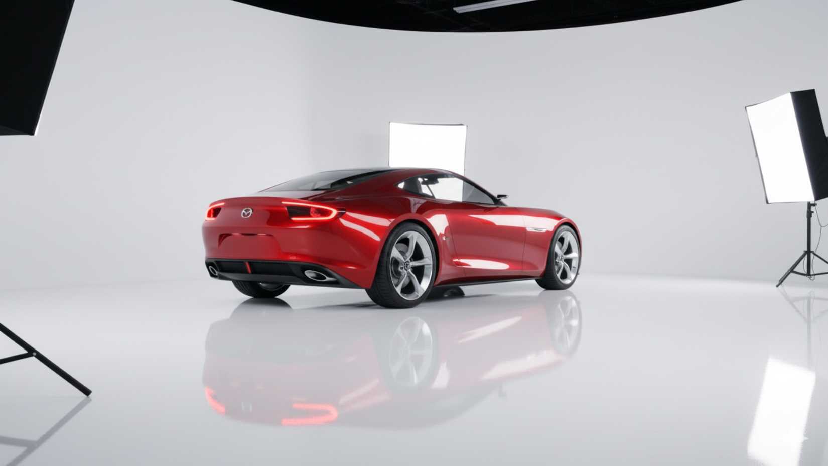 Mazda Sports car AI-generated image