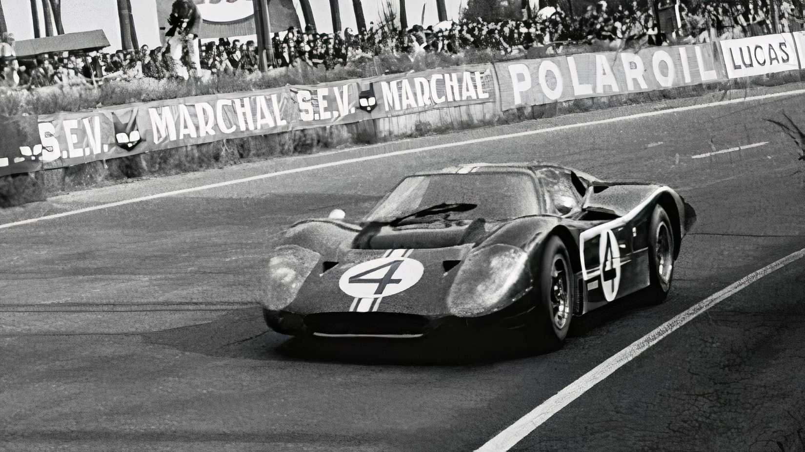 Lloyd Ruby's Ford Mark IV LeMans race car 1967