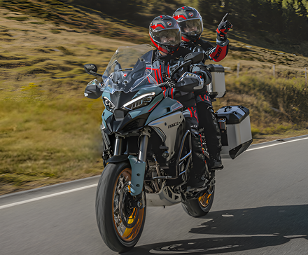 2026 Ducati Multistrada V4 Rally on the road