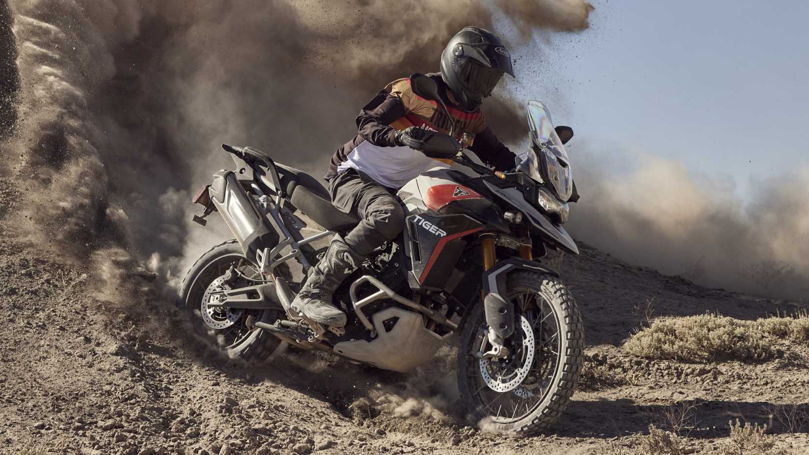 Triumph Tiger 900 Rally Pro off-roading