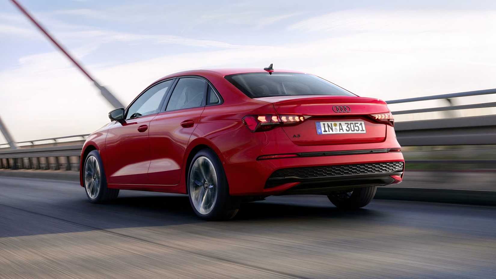 2025 Audi A3, rear 3/4