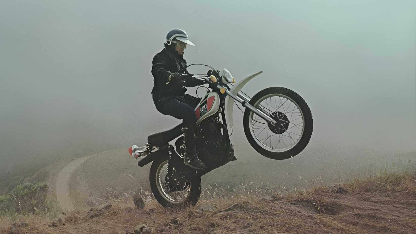 Yamaha XT 500 off-roading hd wallpaper