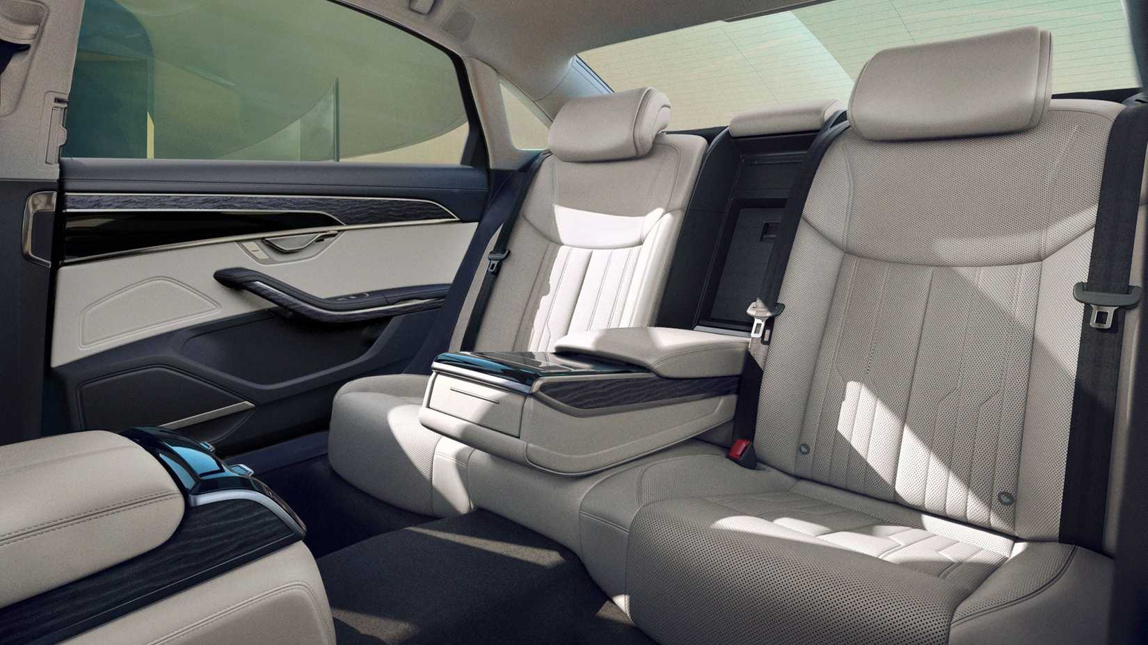 2026 Audi S8 interior luxurious second row