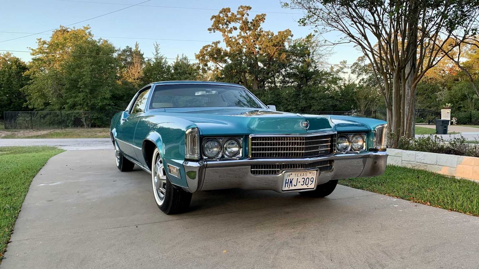1970 Cadillac Eldorado front third quarter view