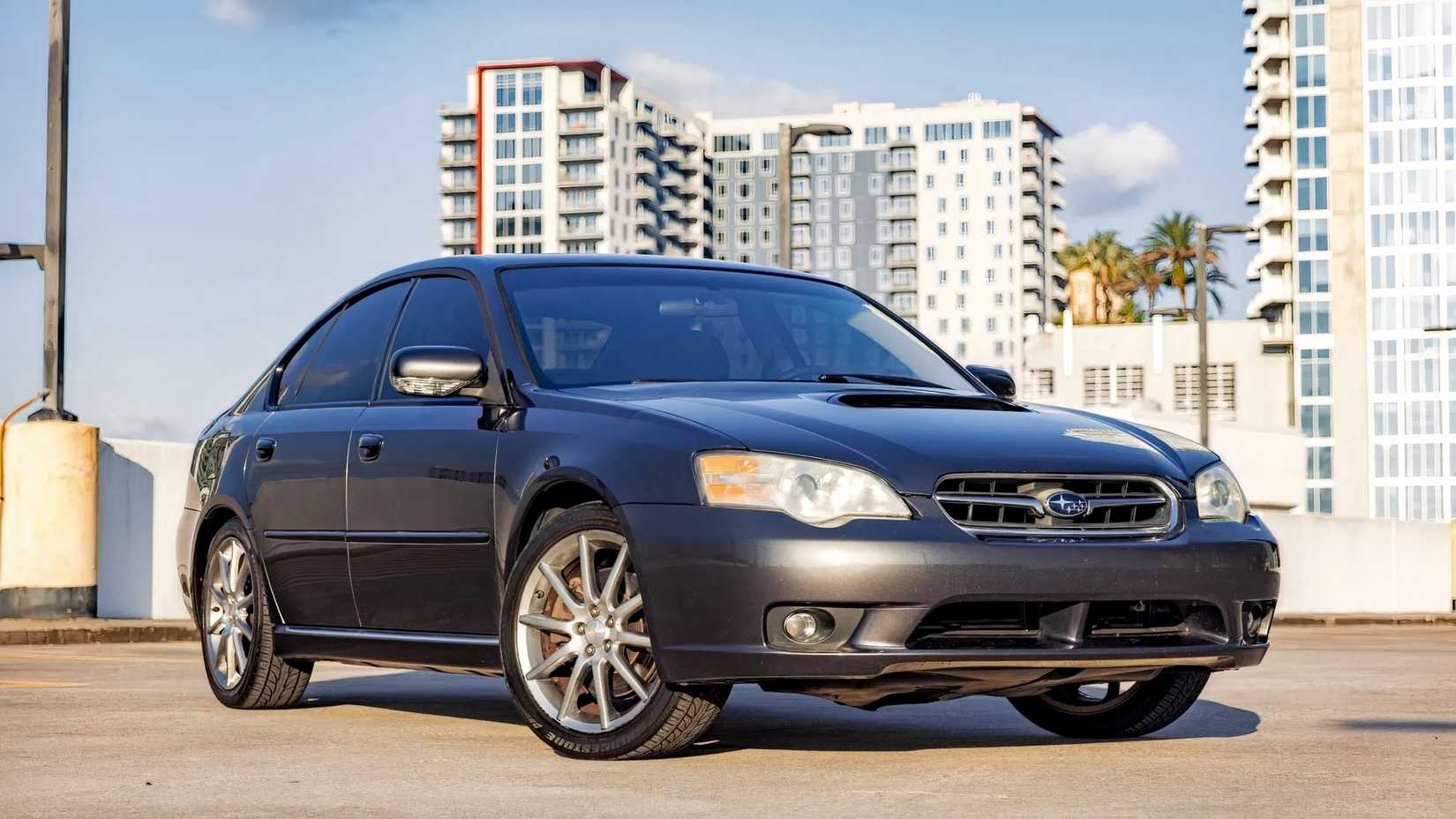 2007 subaru legacy gt 2.5 b-spec front 3/4 shot