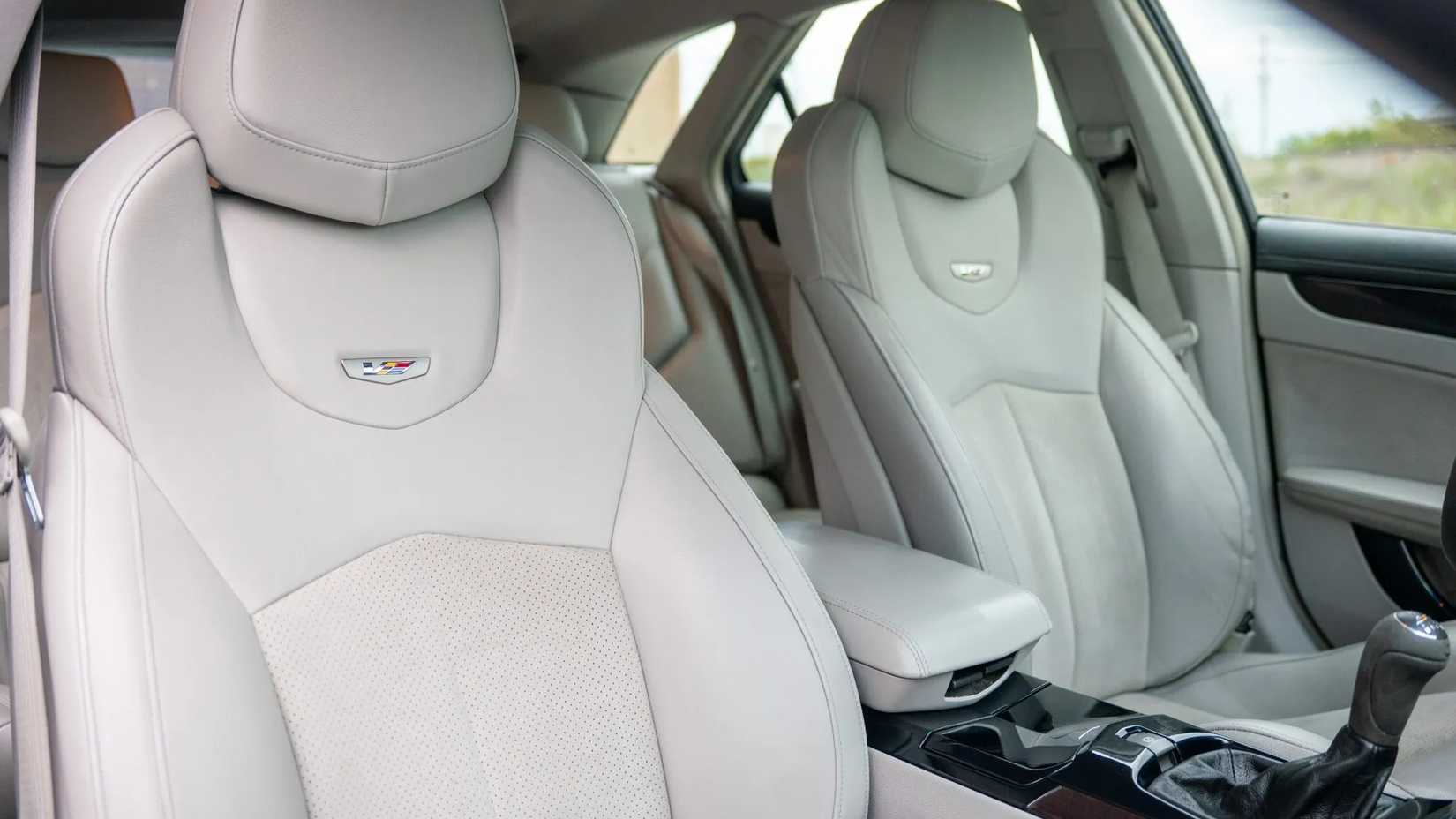 An interior shot of the 2012 Cadillac CTS-V Wagon