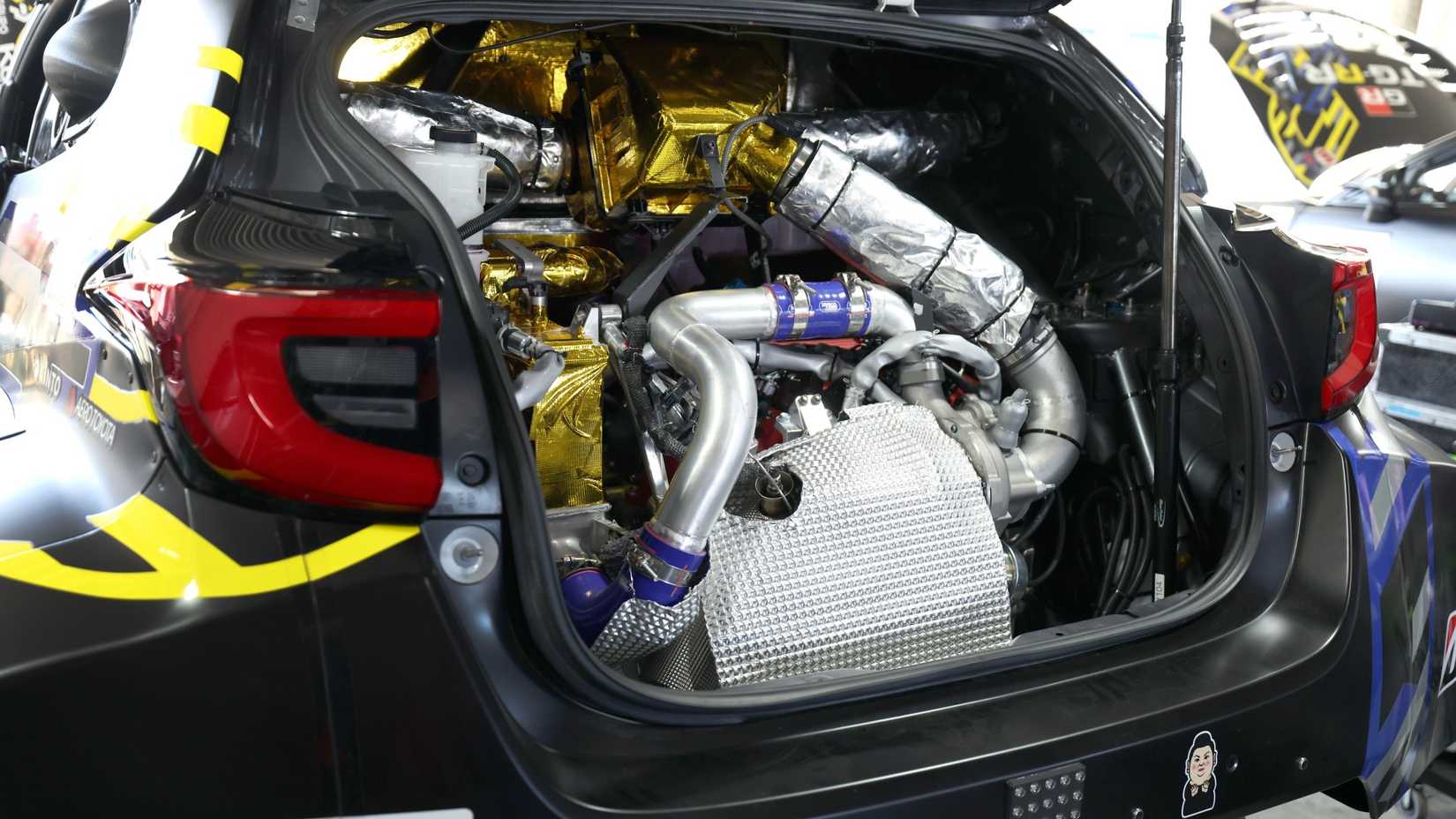 Toyota GR Yaris with a new high power dense four-cylinder engine