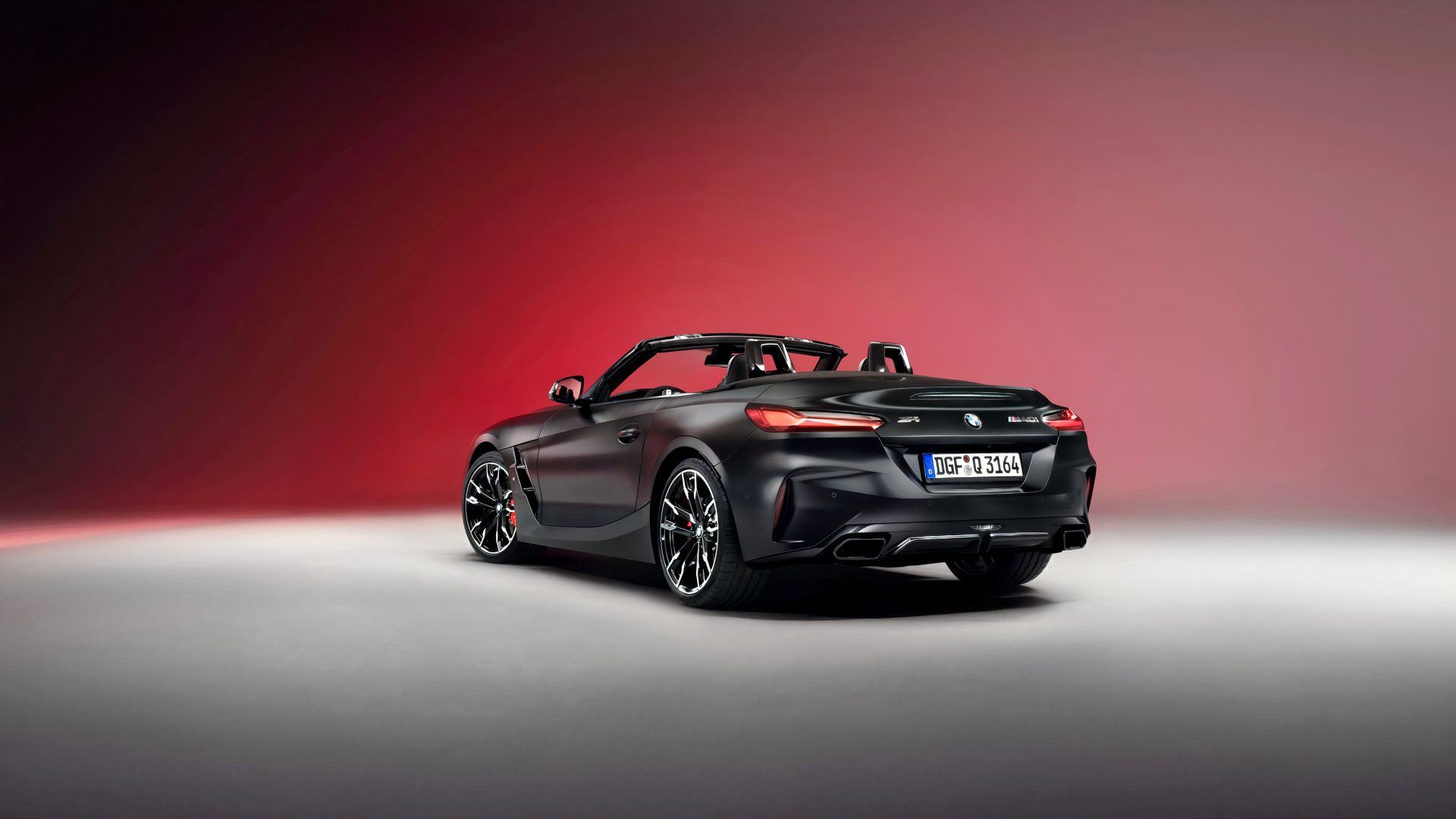 2026 BMW Z4 Final Edition rear 3/4 shot