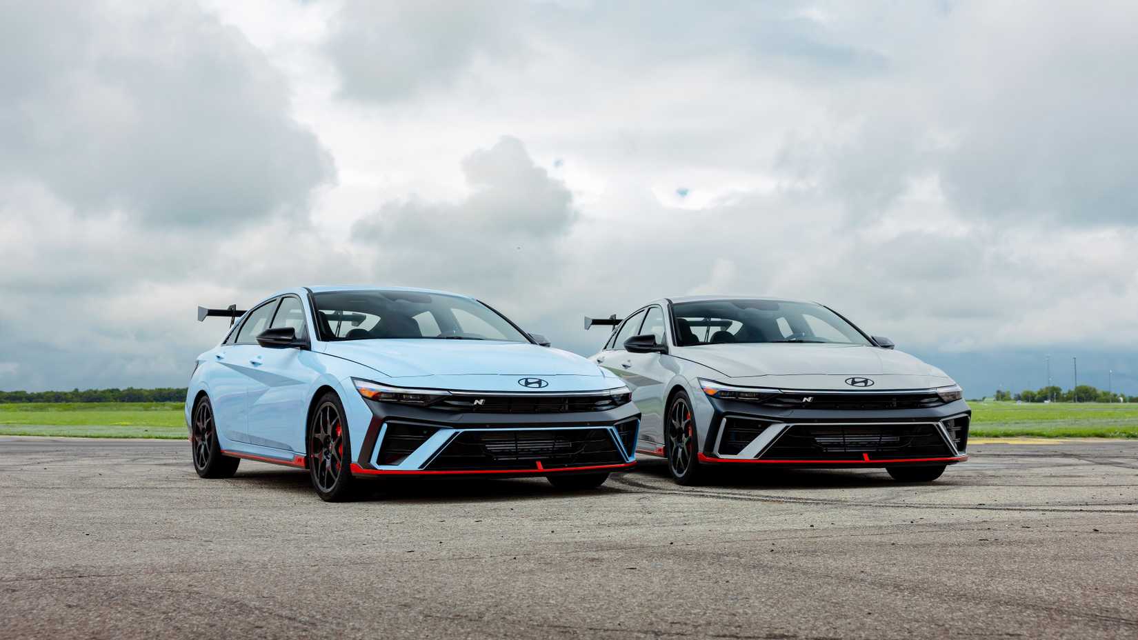 2026 Hyundai Elantra N front 3/4