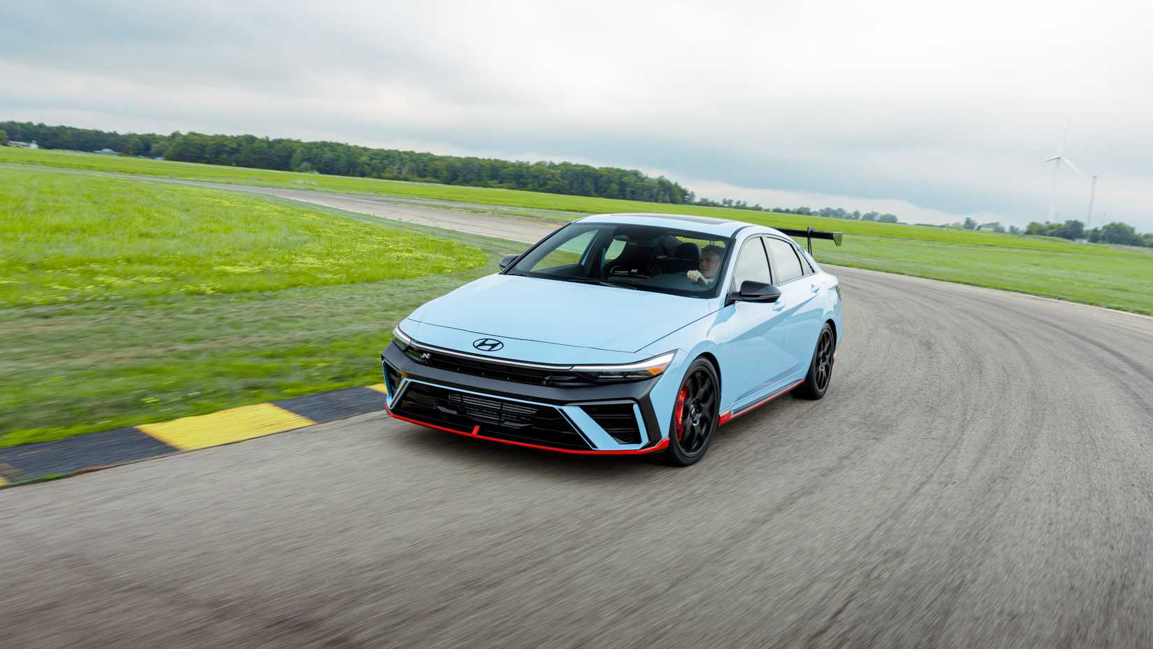 2026 Hyundai Elantra N action shot