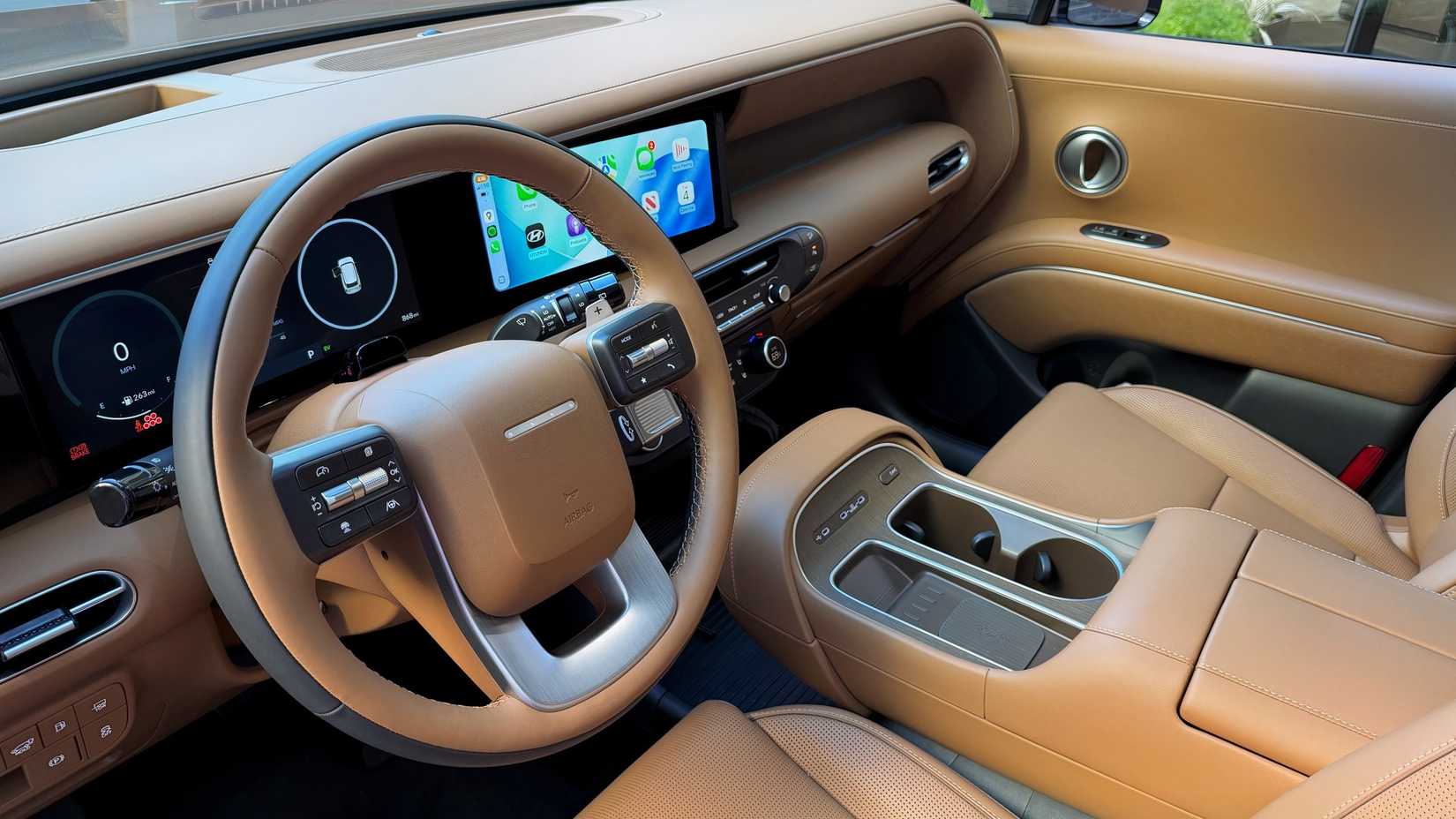 2026 Hyundai Palisade Hybrid steering wheel