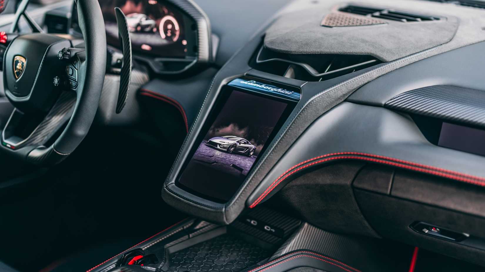2026 Lamborghini Temerario Interior Infotainment