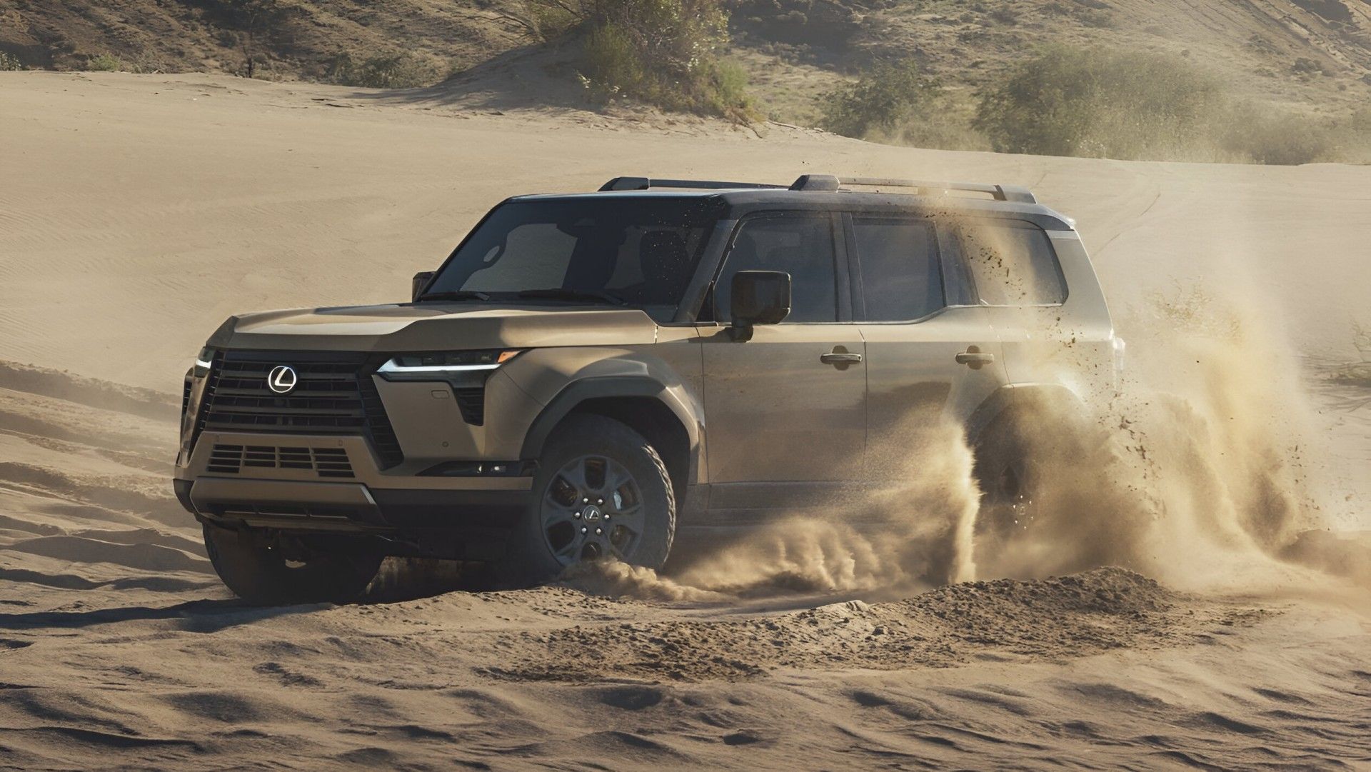 Lexus GX 550 Overtrail off-roading