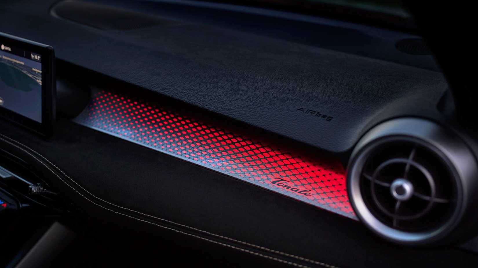 Interior of the 2026 Alfa Romeo Tonale