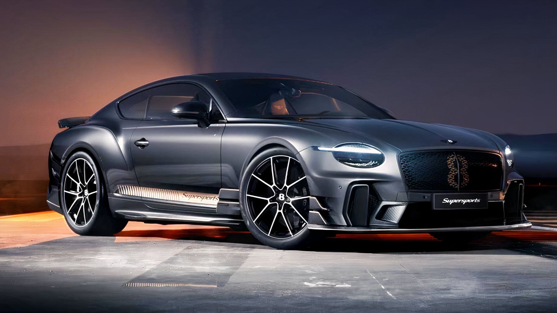 Bentley Continental GT Supersports Debuts With A New V-8 And RWD