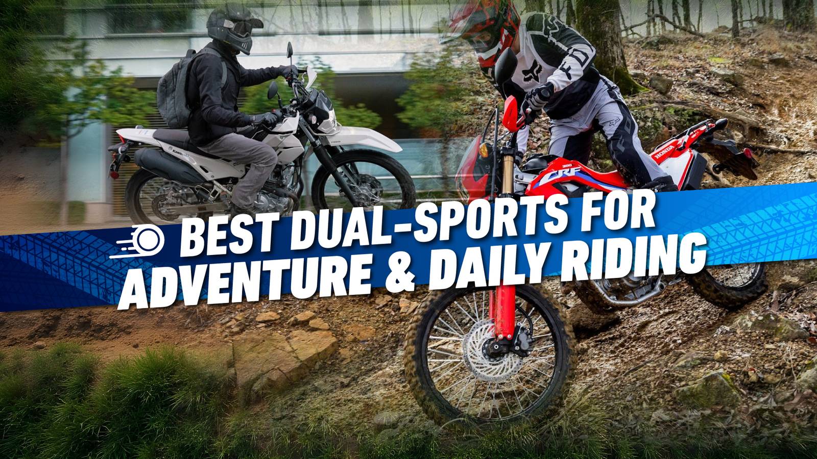 Motorcycle Double File Riding 10 Best Dual-Sport Motorcycles For Adventure And Daily Riding