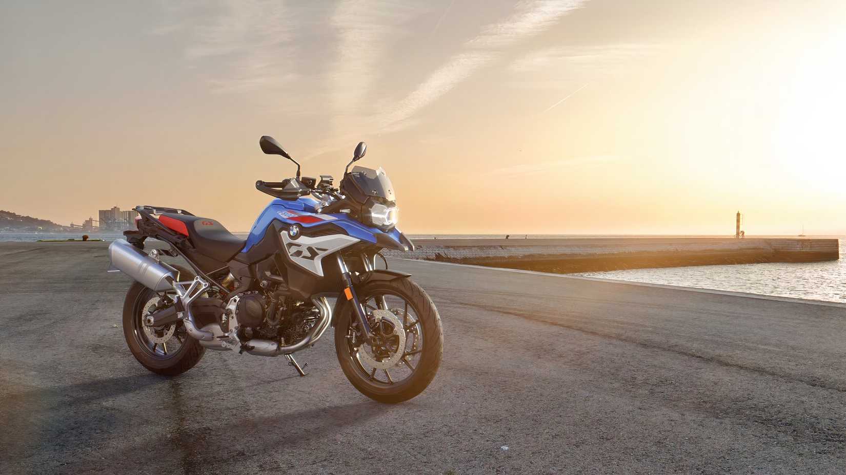 Foto estática de uma BMW F 800 GS 