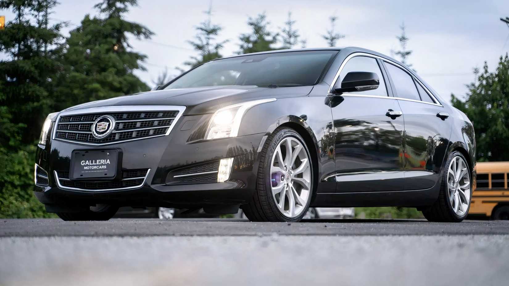 Cadillac ATS 3.6 front 3/4 shot