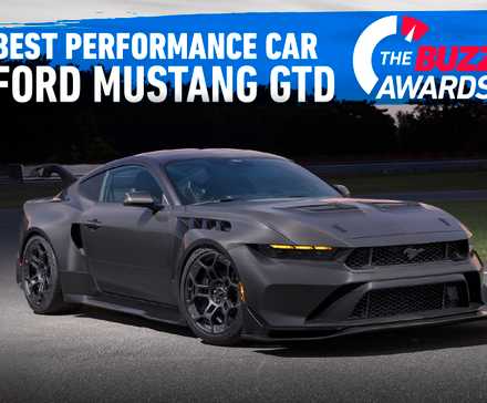The Buzz Awards: Ford Mustang GTD eleito carro de melhor desempenho de 2026