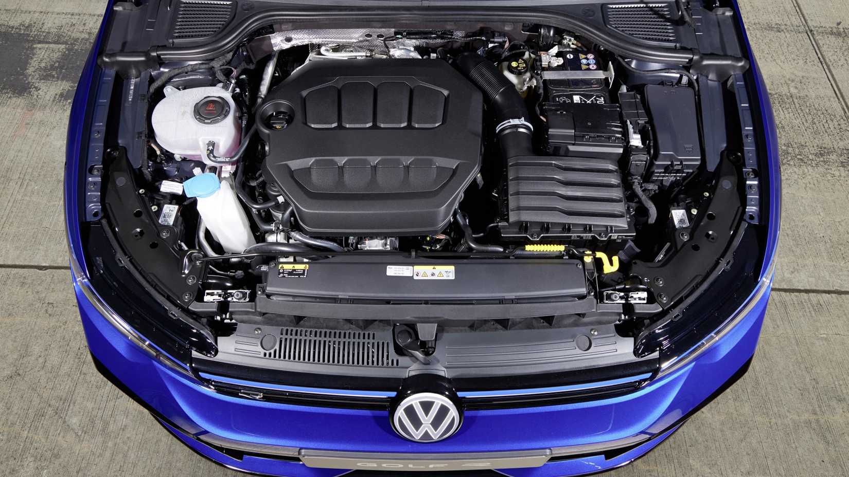 Volkswagen Golf R four-cylinder engine