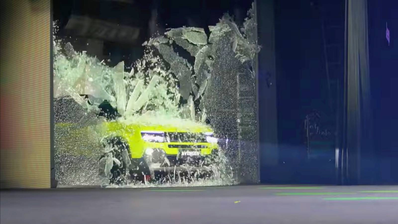 Jeep Avenger SUV Debuts In Brazil With Iconic Glass-Breaking Stunt