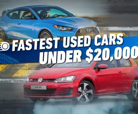 Carros usados mais rápidos, abaixo de US$ 20.000