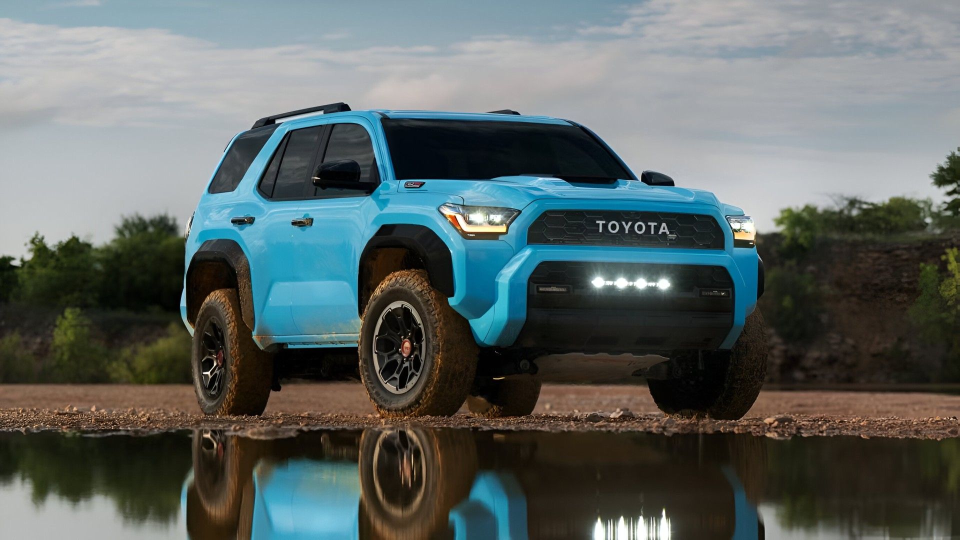 2026 Toyota 4Runner TRD Pro in blue