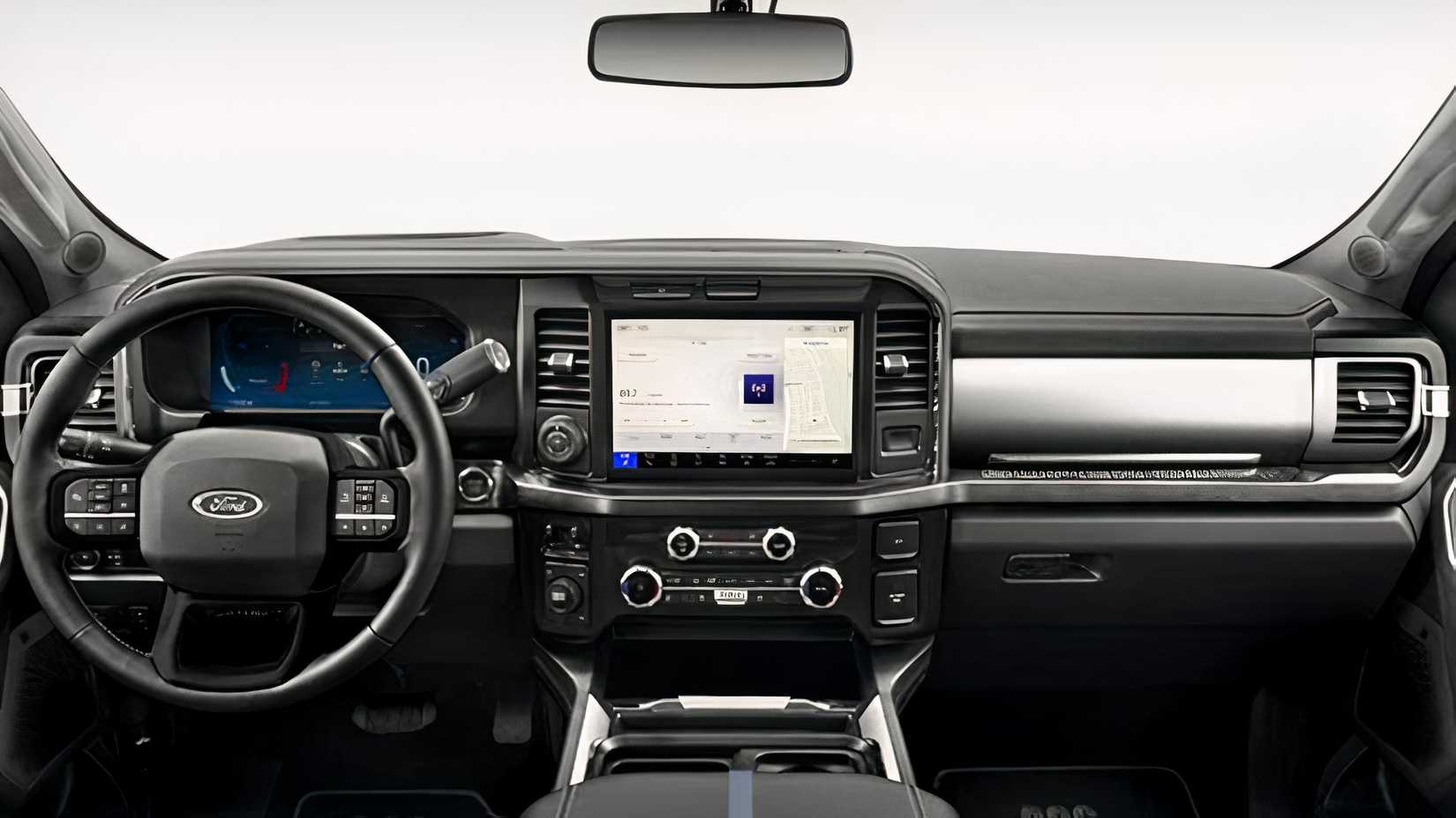 2025 Ford F-350 Platinum interior
