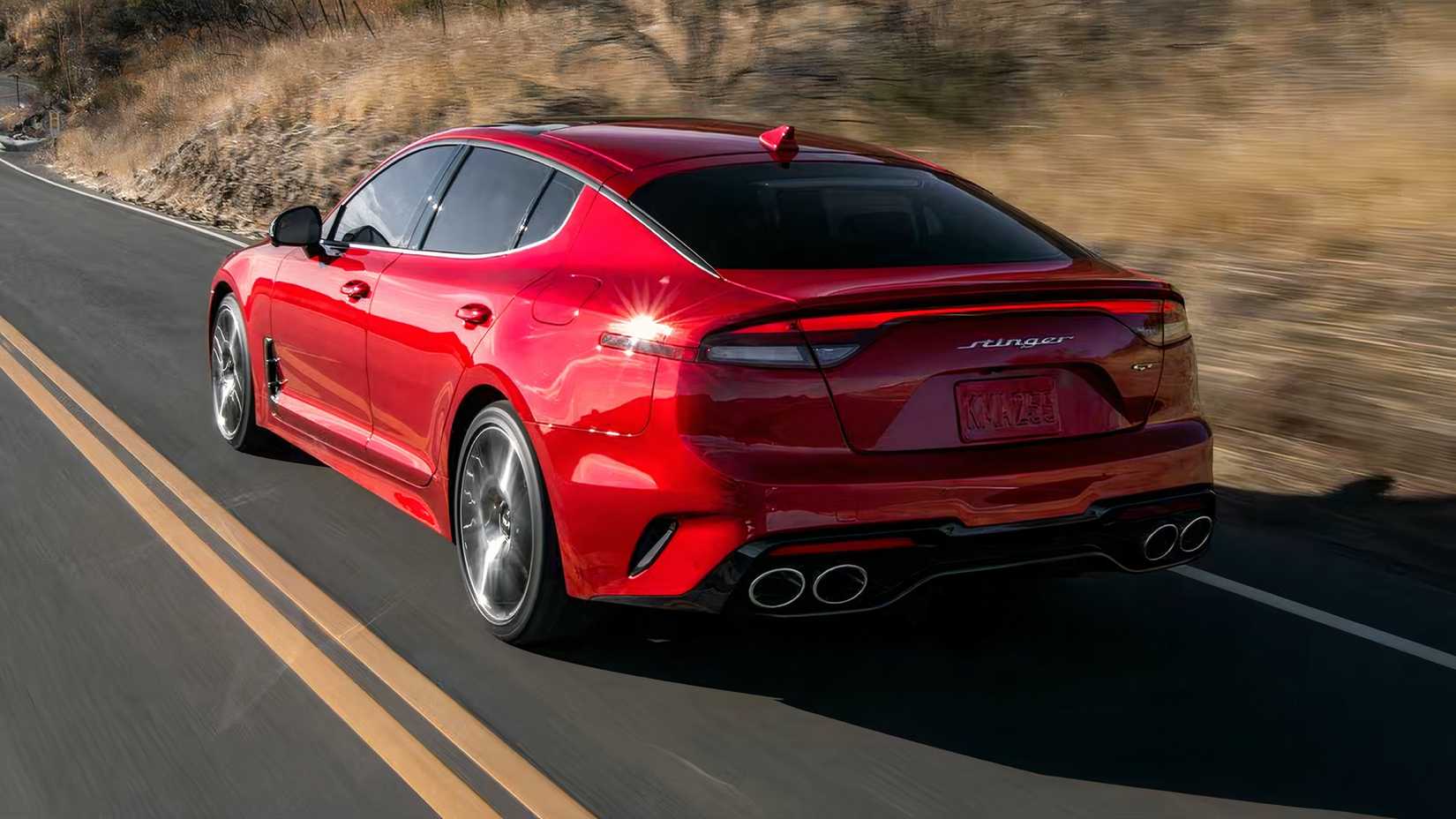 2023 Kia Stinger GT2 rear 3/4
