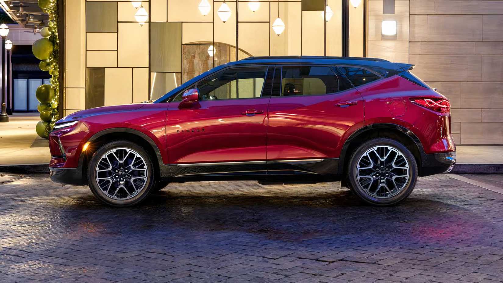 2026 Chevrolet Blazer parked on street