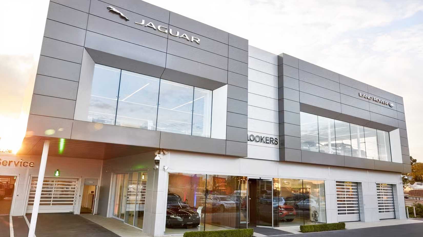 Jaguar Land Rover showroom