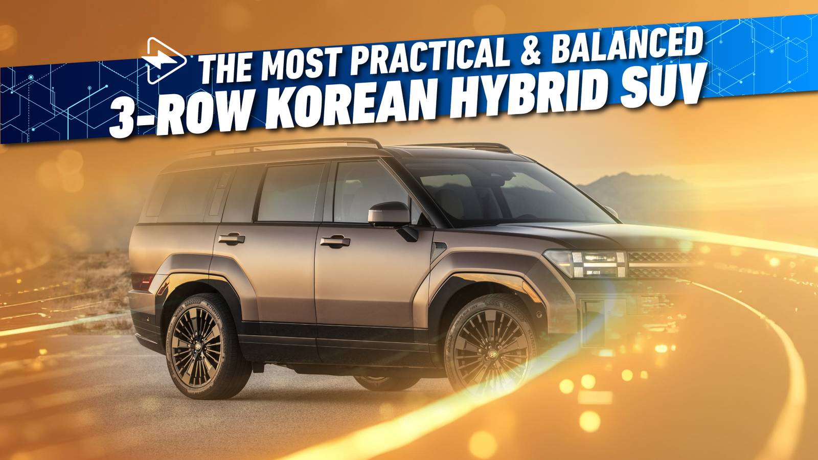 The Most Well-Balanced Three-Row Korean Hybrid SUV In 2025