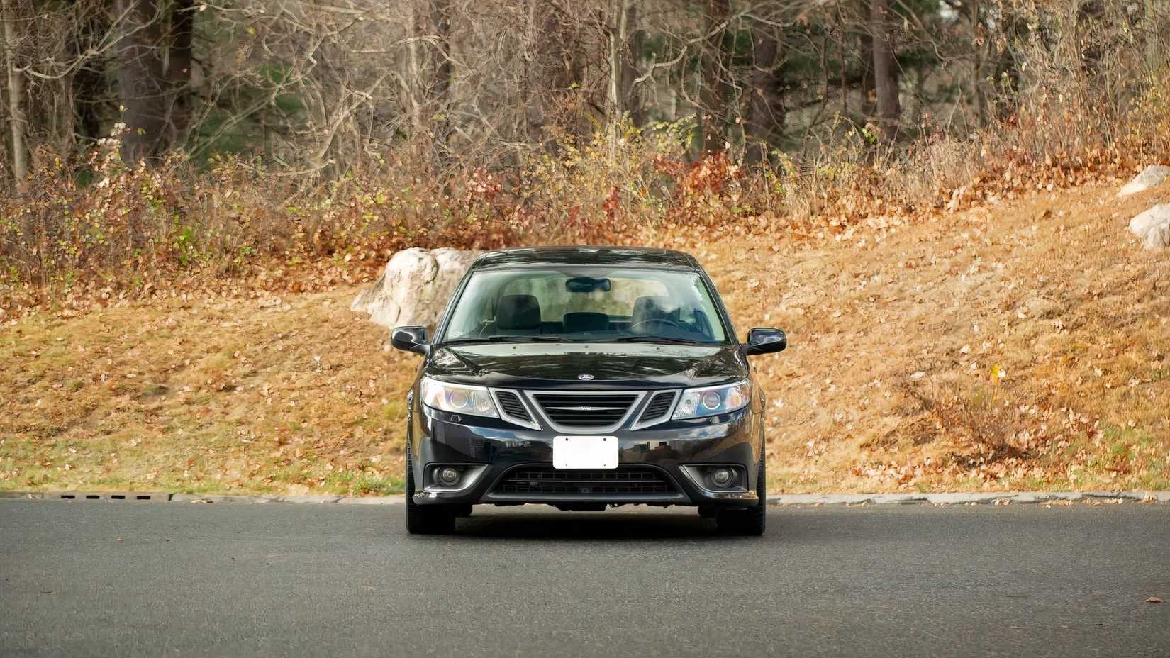 Foto frontal do Saab 9-3 Turbo X SportCombi 2008