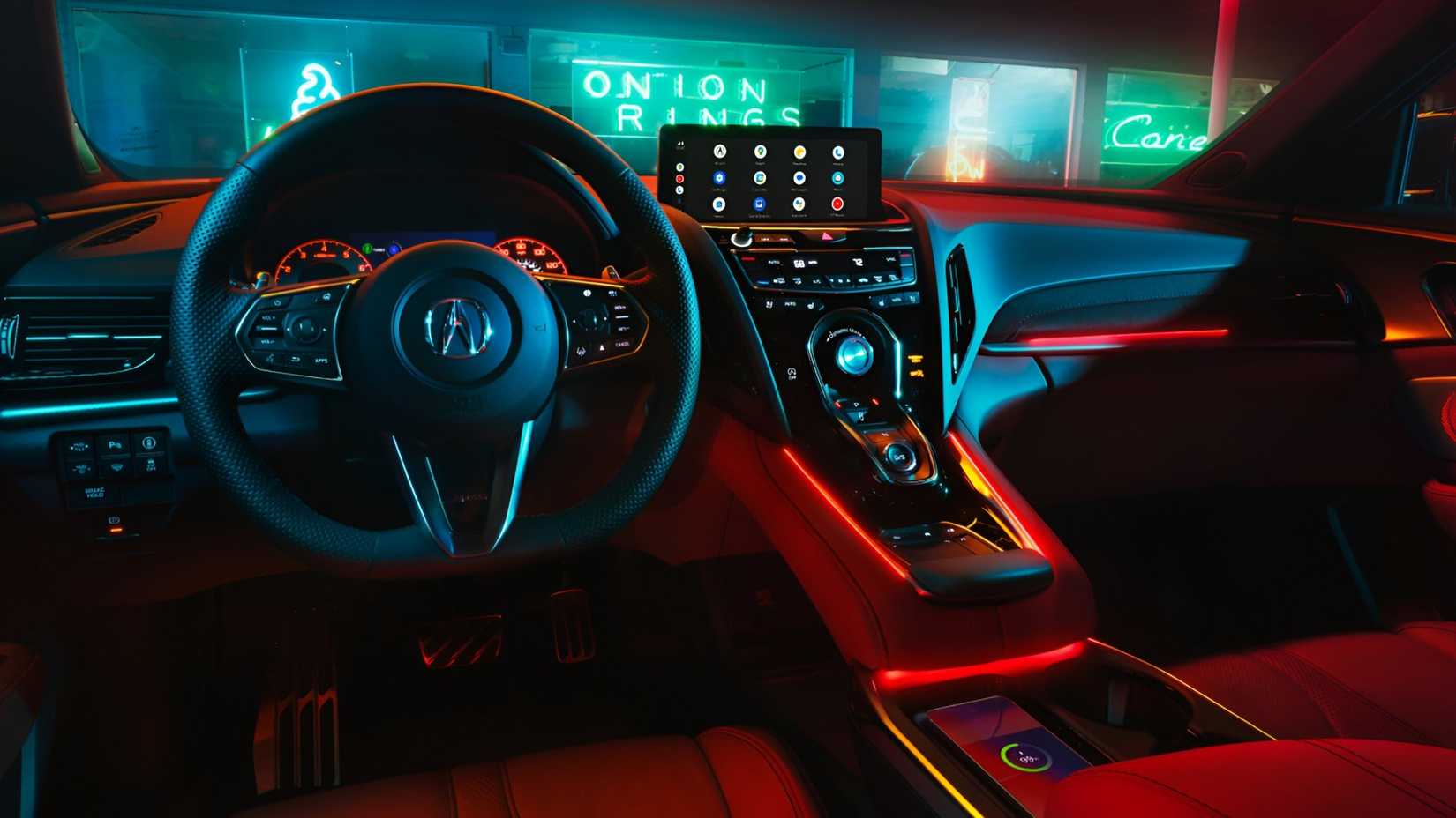 2026 Acura RDX interior dashboard layout