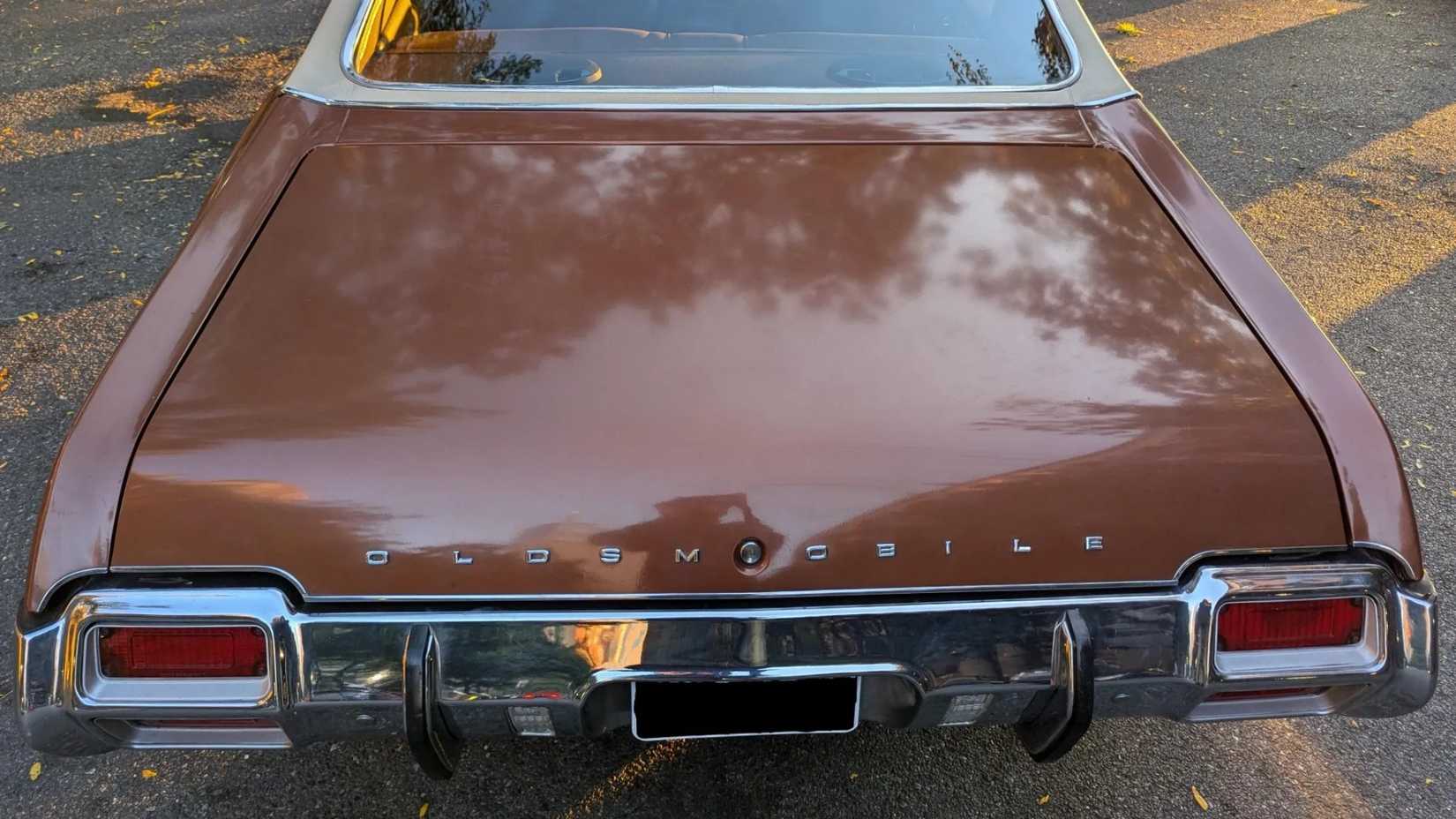 1971 Oldsmobile Cutlass rear shot