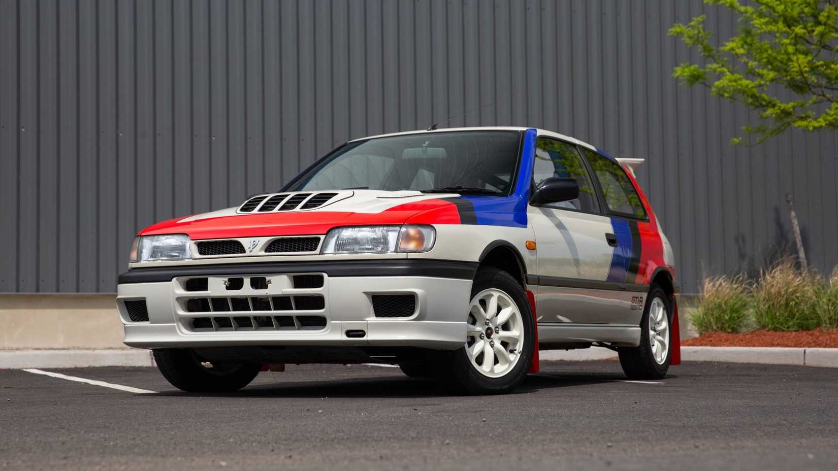 1990 Nissan Pulsar GTI-R NISMO front third quarter cinematic shot