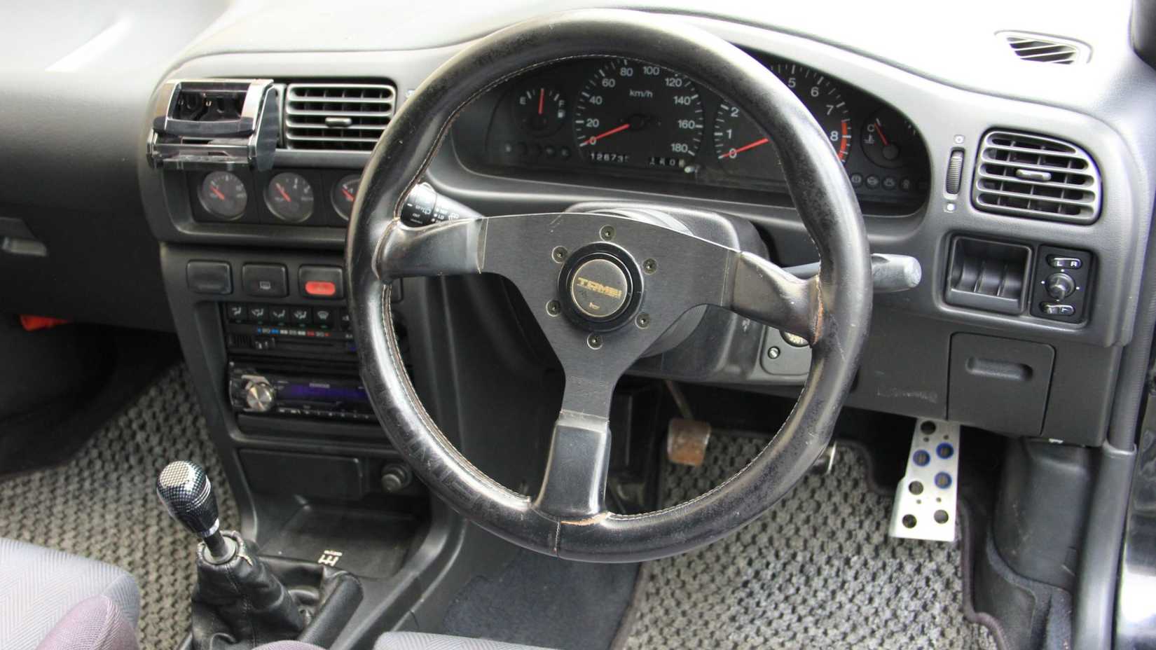 1991 Nissan Pulsar GTI-R cockpit view