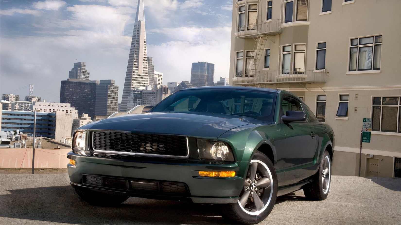 2008 Ford Mustang Bullitt frente 3/4 tiro