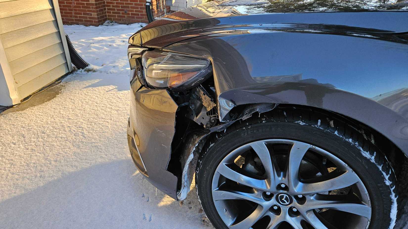 2016 Mazda6 accident fender