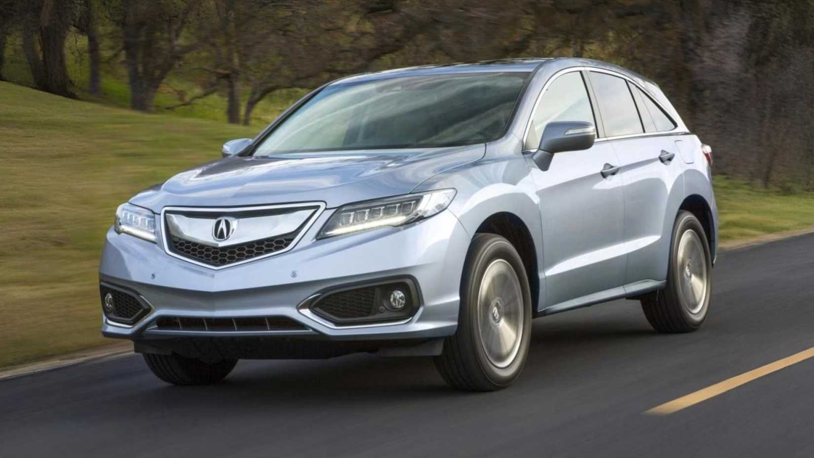 2018 Acura RDX accelerating front third quarter view